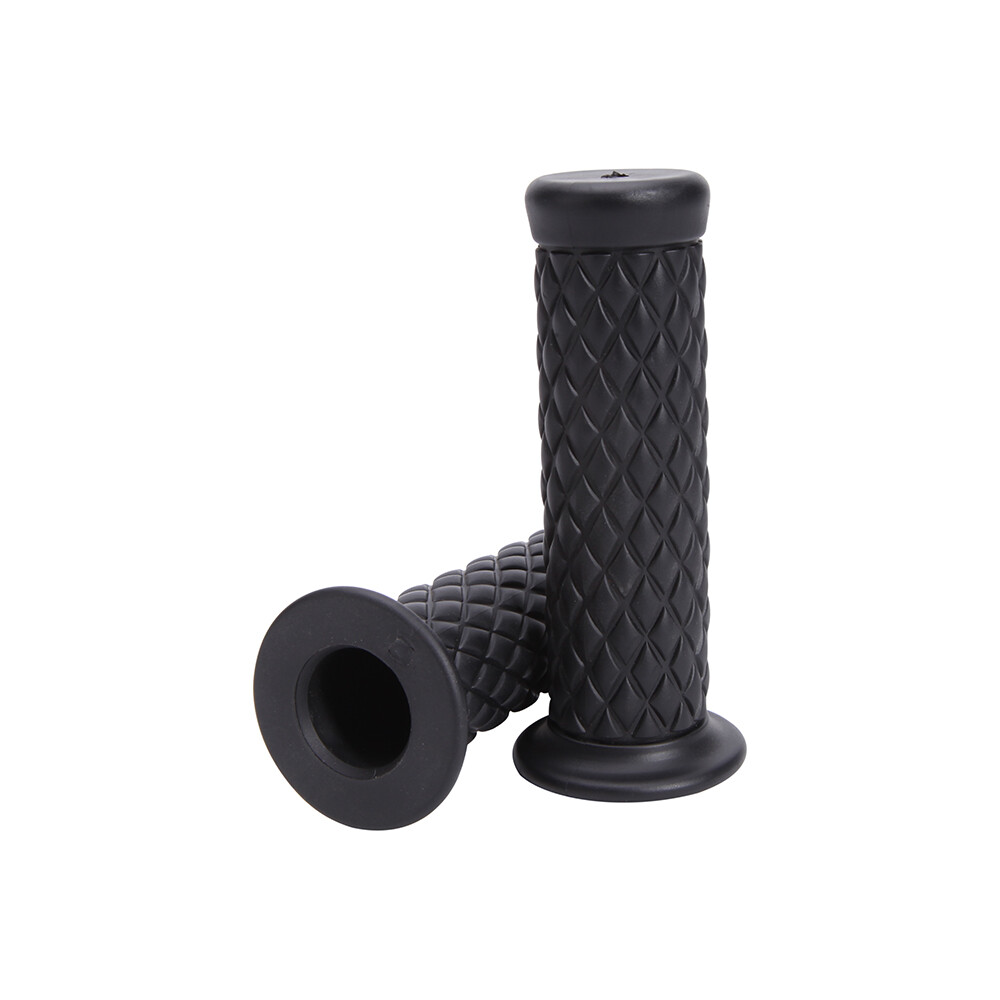 Motorcycle 7/8″ Hand Grips Handlebar Gel Rubber For Honda Suzuki Yamaha Kawasaki