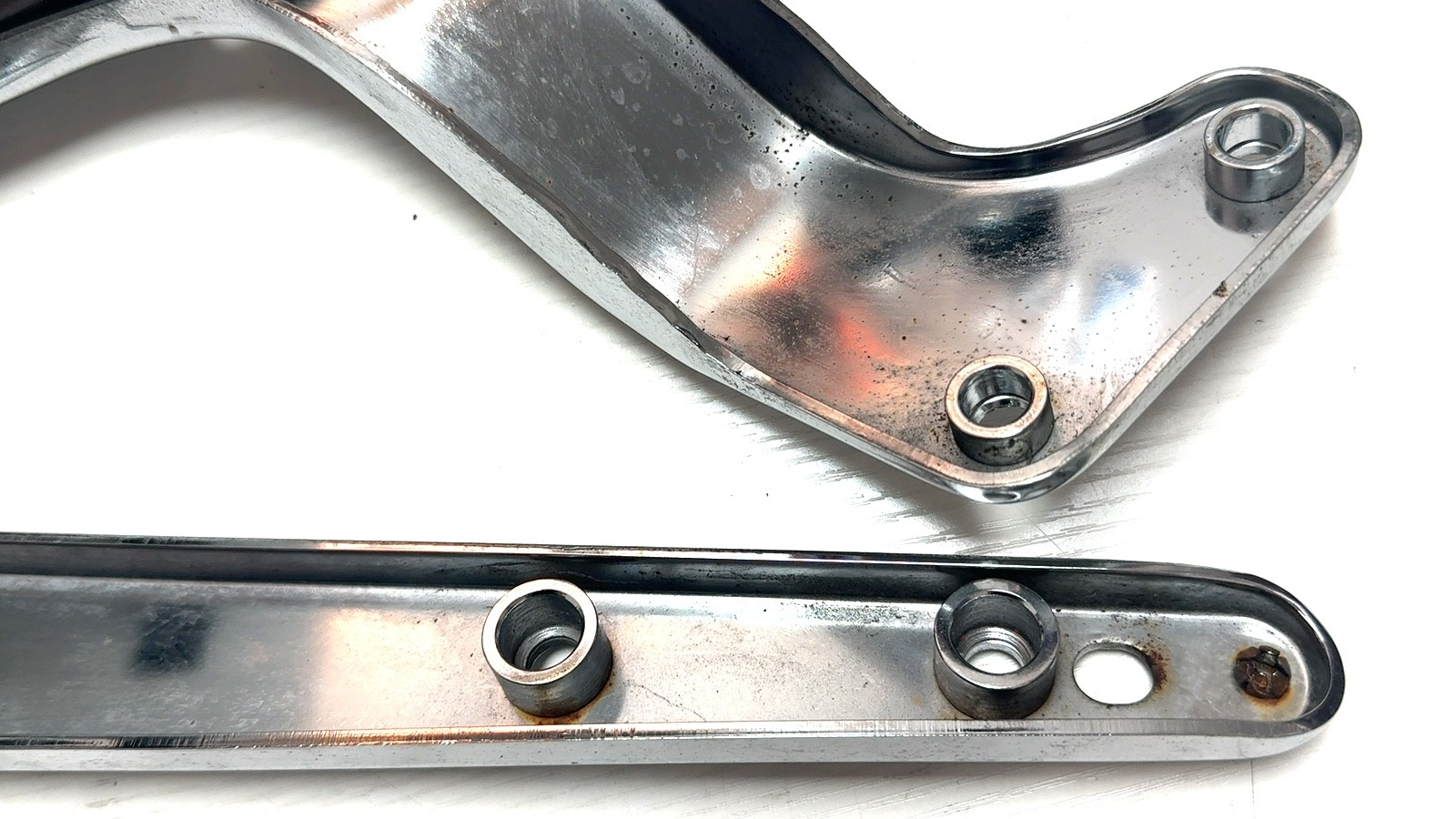03 Harley-Davidson Heritage Softail FLSTC Fender Support Brackets 59955-03