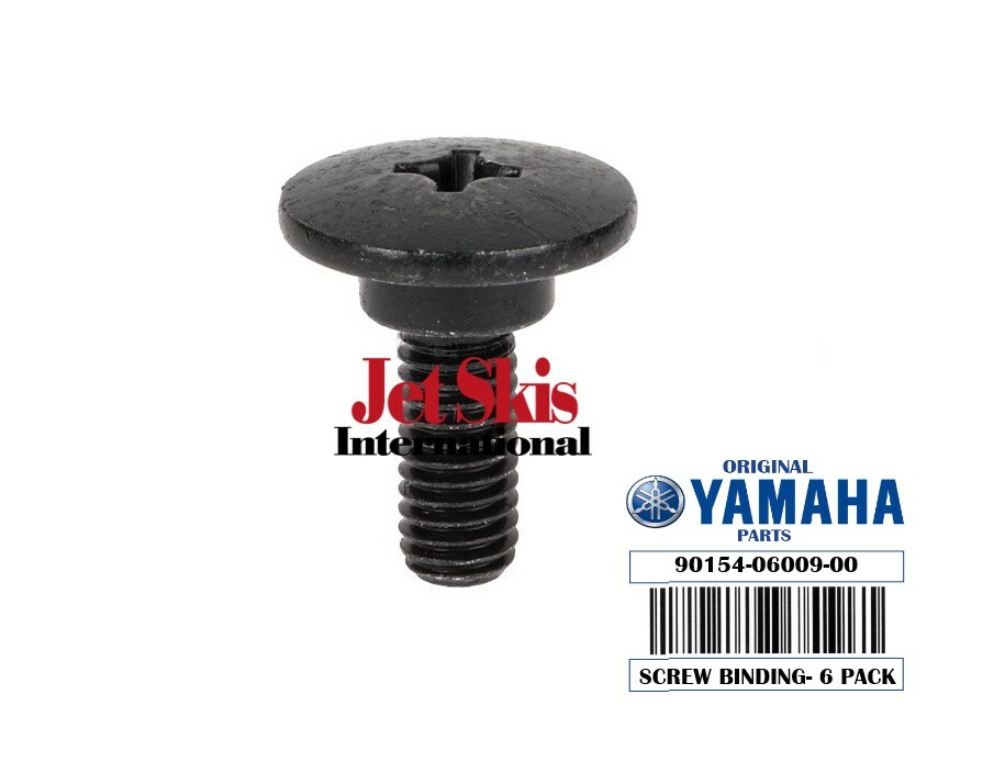YAMAHA OEM 90154-06009-00 SCREW BINDING 6-PACK IN STOCK FAST SHIP