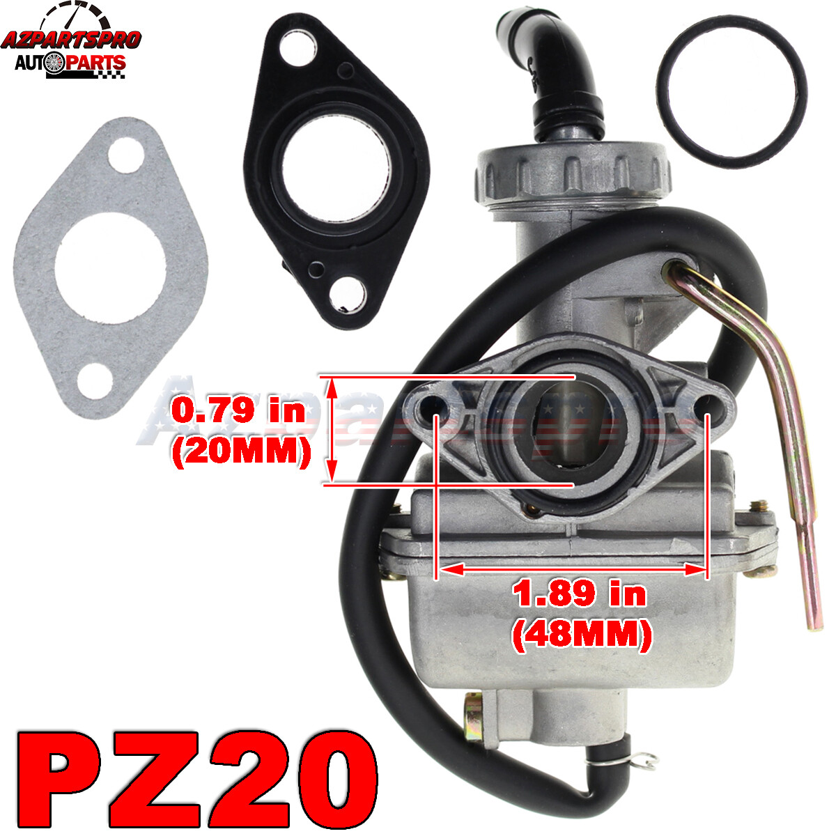 Carburetor Carb for PZ20 Honda XL75 XR75 XR75R CR75 CR80 XR80 XR80R CRF80 CRF80F