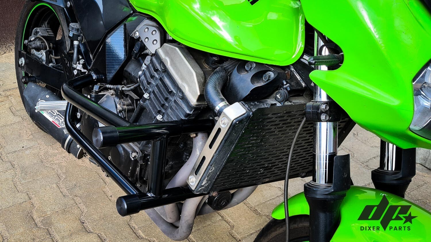 Crash Cage Kawasaki Z750 Z1000 (2004-2006) Stunt Street Engine Guard Highway Bar
