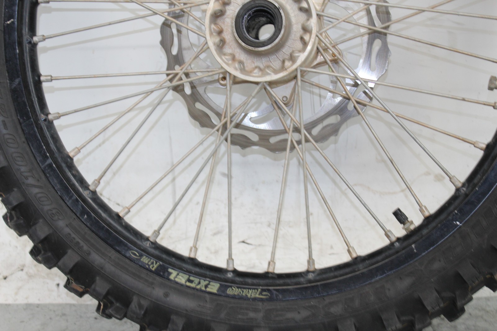 07 2007 KTM 250 SXF SX-F 250 OEM REAR BACK FRONT EXCEL WHEELS RIMS HUB SPOKES