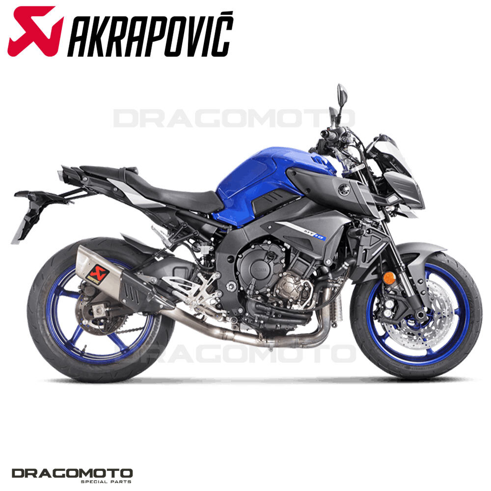 YAMAHA MT-10 2016-2021 link pipe AKRAPOVIC Titanium RC L-Y10SO15T