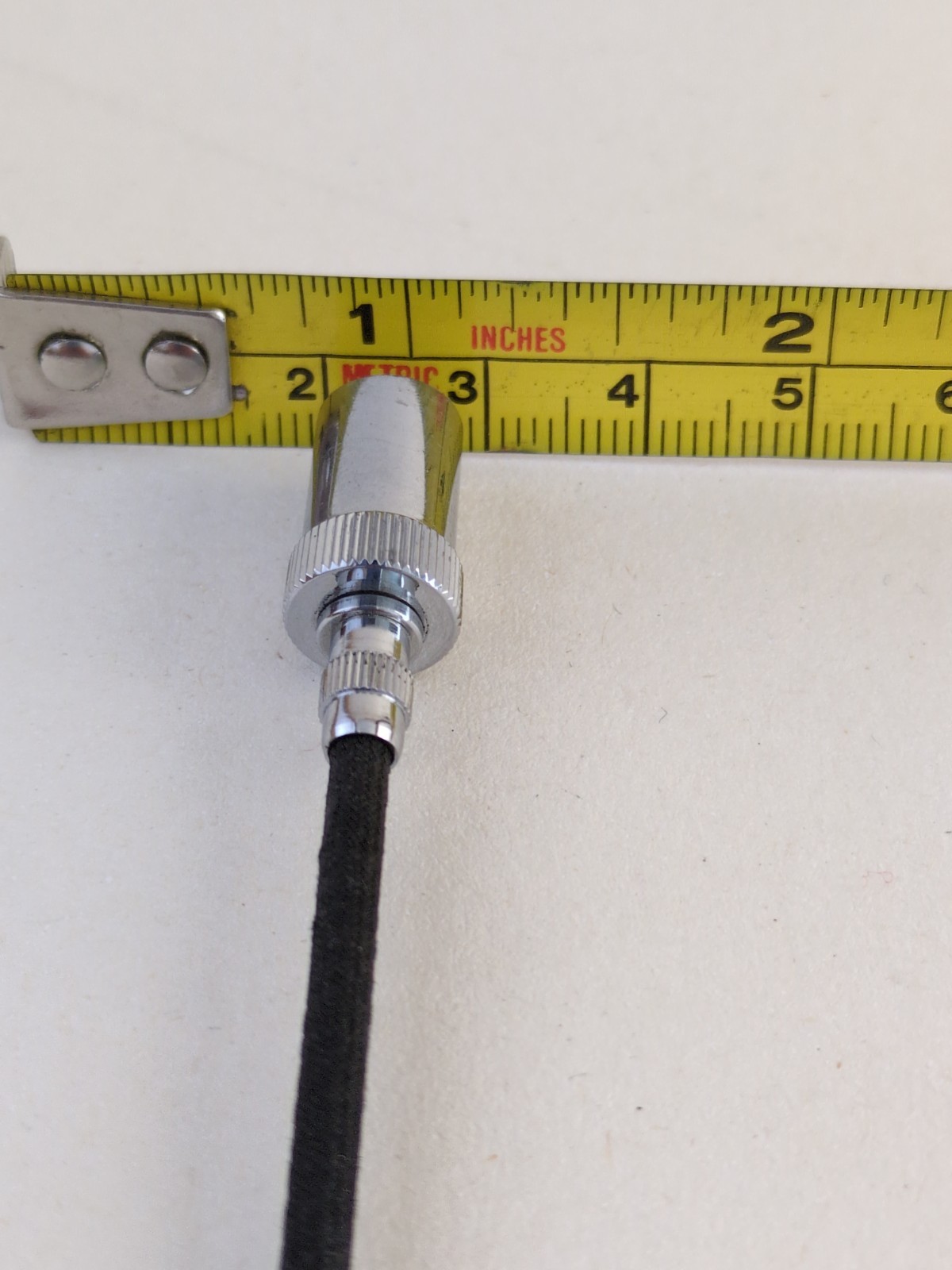 23cm braided camera shutter release with manual plunger made in Germany