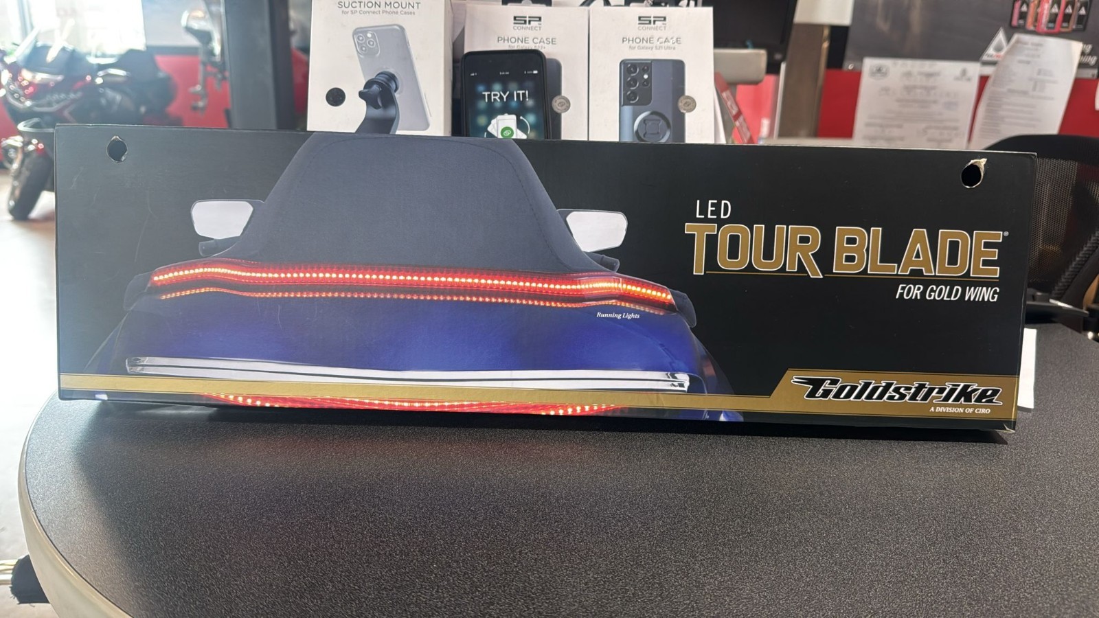 Ciro Goldstrike LED Tour Blade Gold Wing 2018-2020
