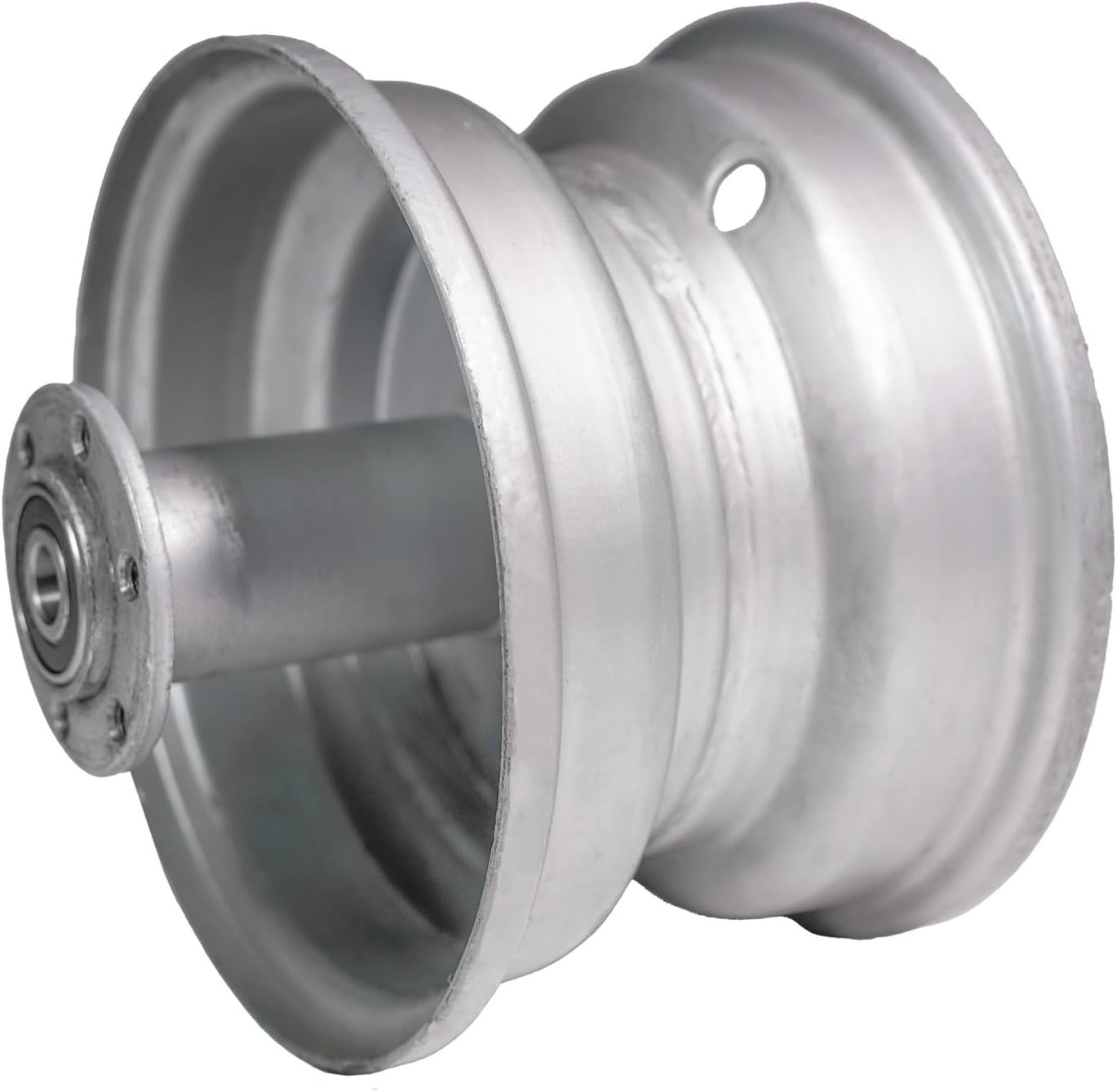 6” Silver Rear Wheel Rim Assembly Replacement For Coleman CT100U CC100X