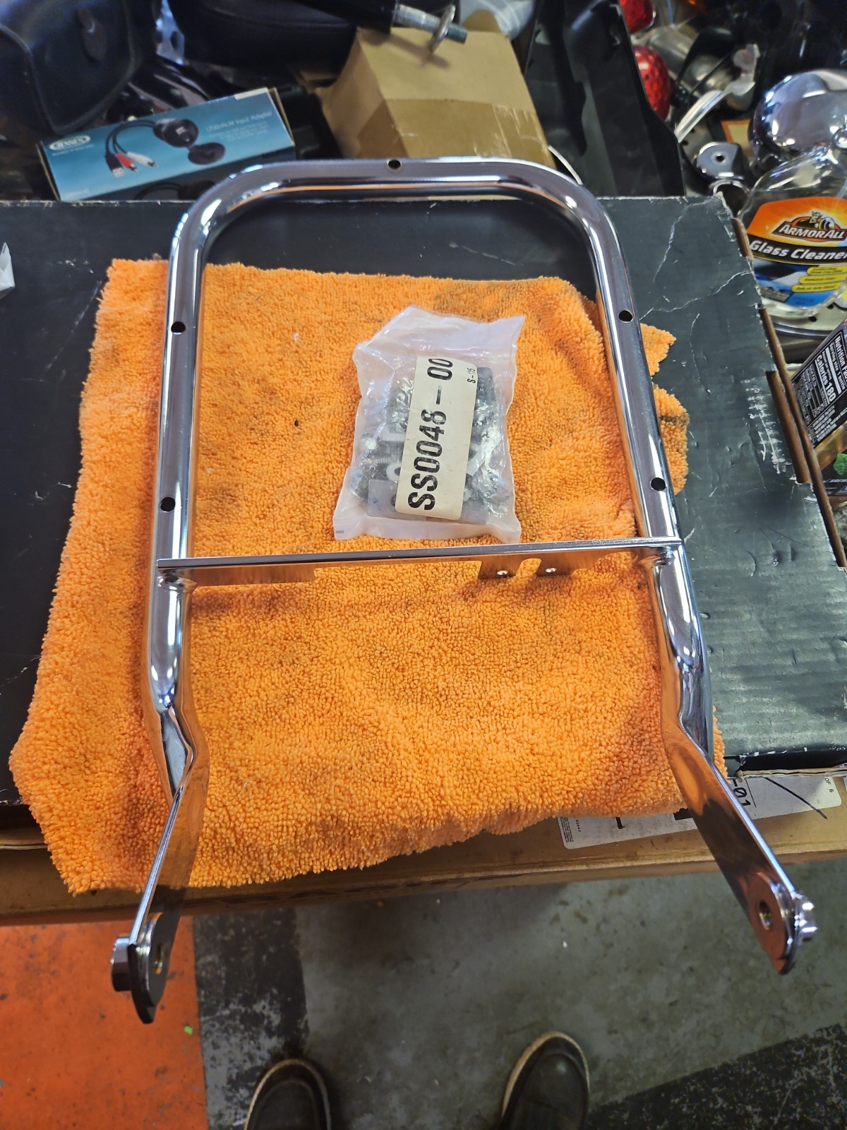 Harley Davidson Electra Glide Ultra Classic Tour Pak Mount Bracket Support Tube