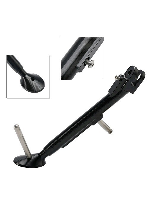 Pro-tek NEW Fully Adjustable Kickstand 2023-2026 Kawasaki Ninja ZX4R ZX4RR Black
