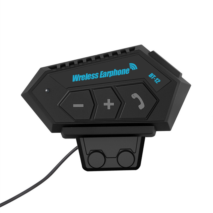 Motorcycle Helmet Headset Wireless Bluetooth 5.0 Headphone Speaker Rechargeable