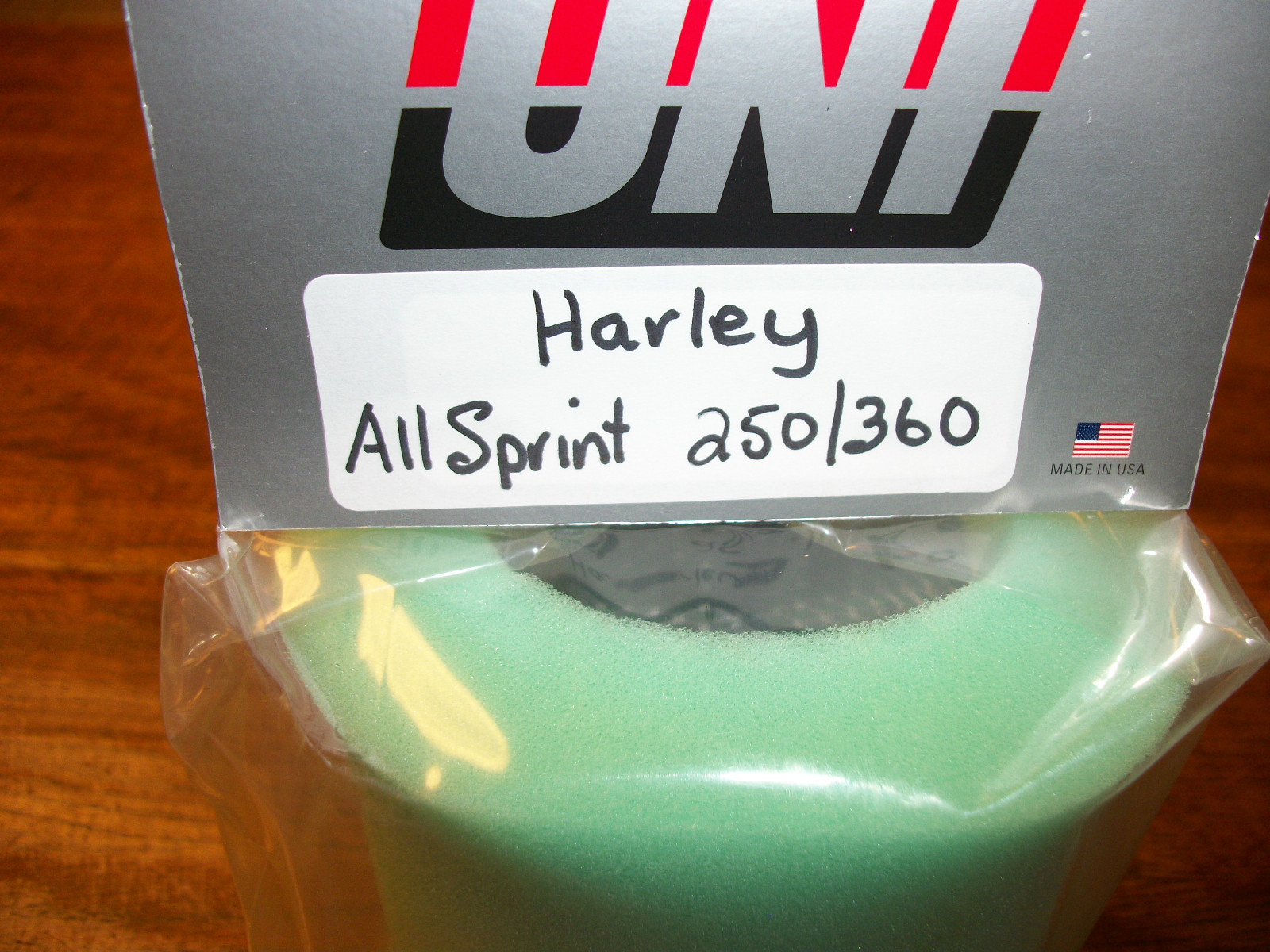 Harley Davidson Sprint 250 350 Air Filter NU-3409 AHRMA Vintage Aermacchi