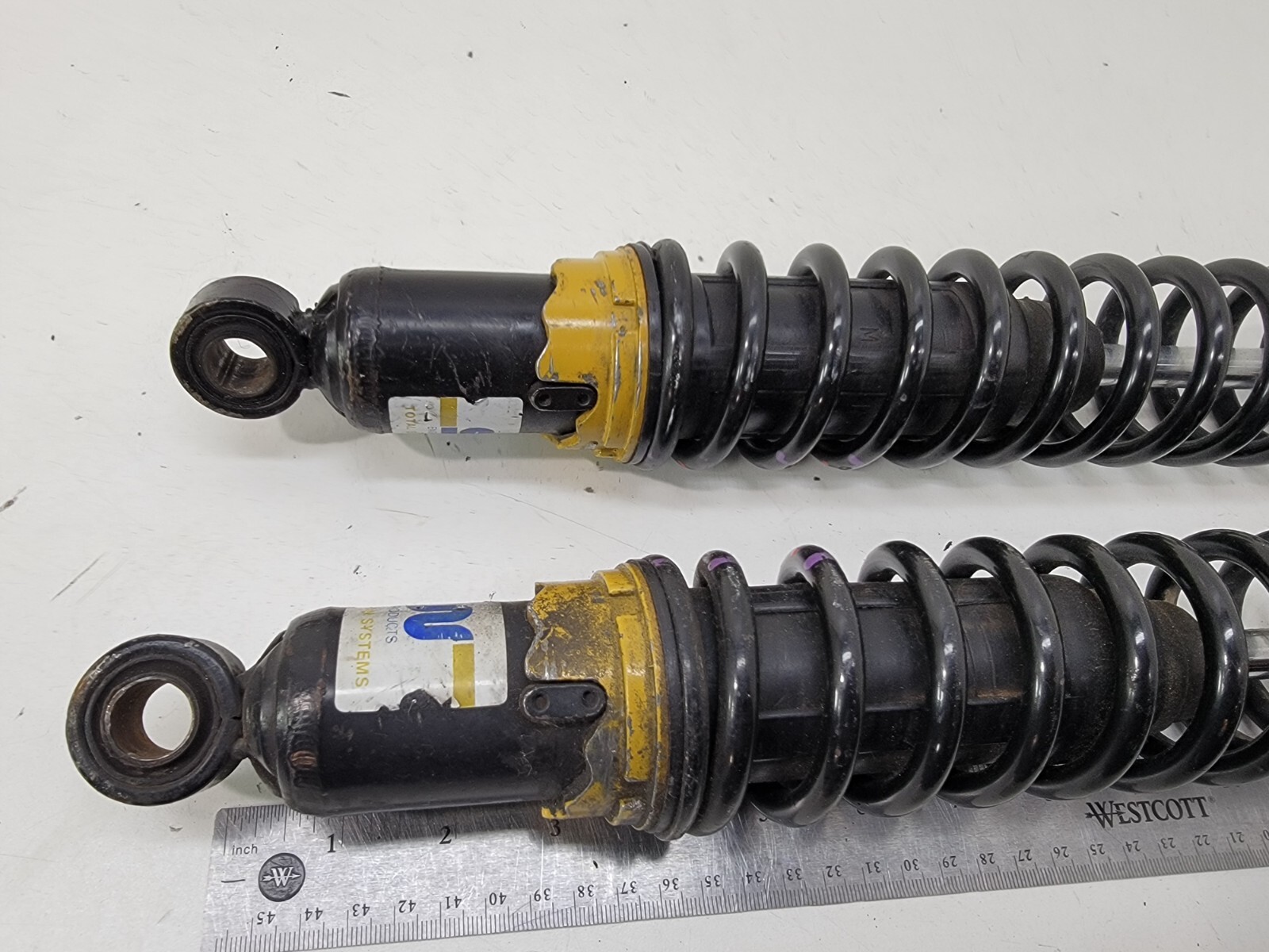 BSA 1961 A7 A10 GOLDEN FLASH SHOOTING STAR REAR S&W SUSPENSION REAR SHOCKS