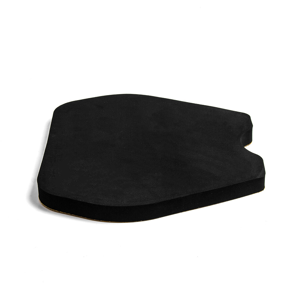 Universal Motorcycle Race Racing Foam Seat Pad Adhesive 1.2 cm Thick Black