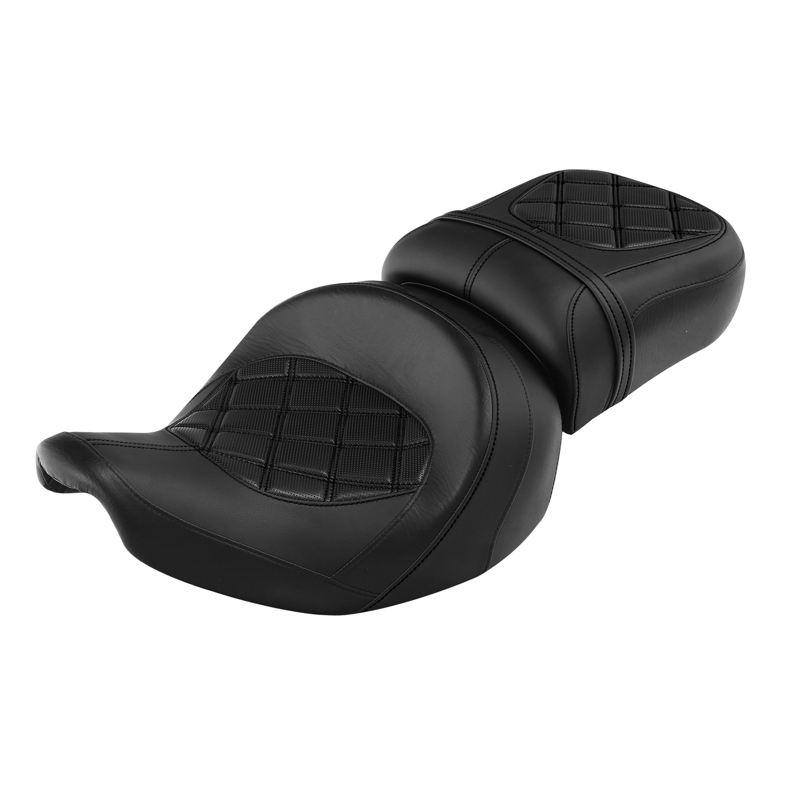 Black Driver & Passenger Seat Fit For Indian Chieftain 2014-23 Chief Dark Horse