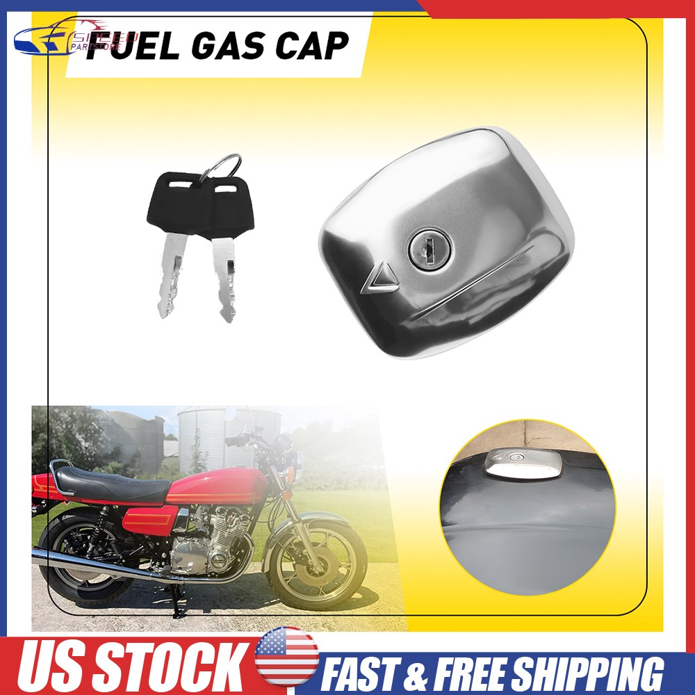 1 x Fuel Gas Tank Cap & 2x Lock Keys For Suzuki GS1000S 1979-1980 GS1100G 82-83