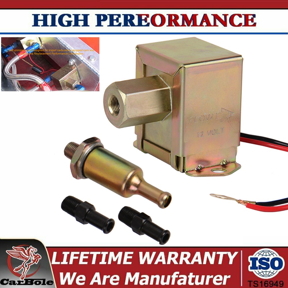 4-7 PSI 12V Low Pressure Electric Fuel Pump Universal for Ford Oil Petrol Diesel
