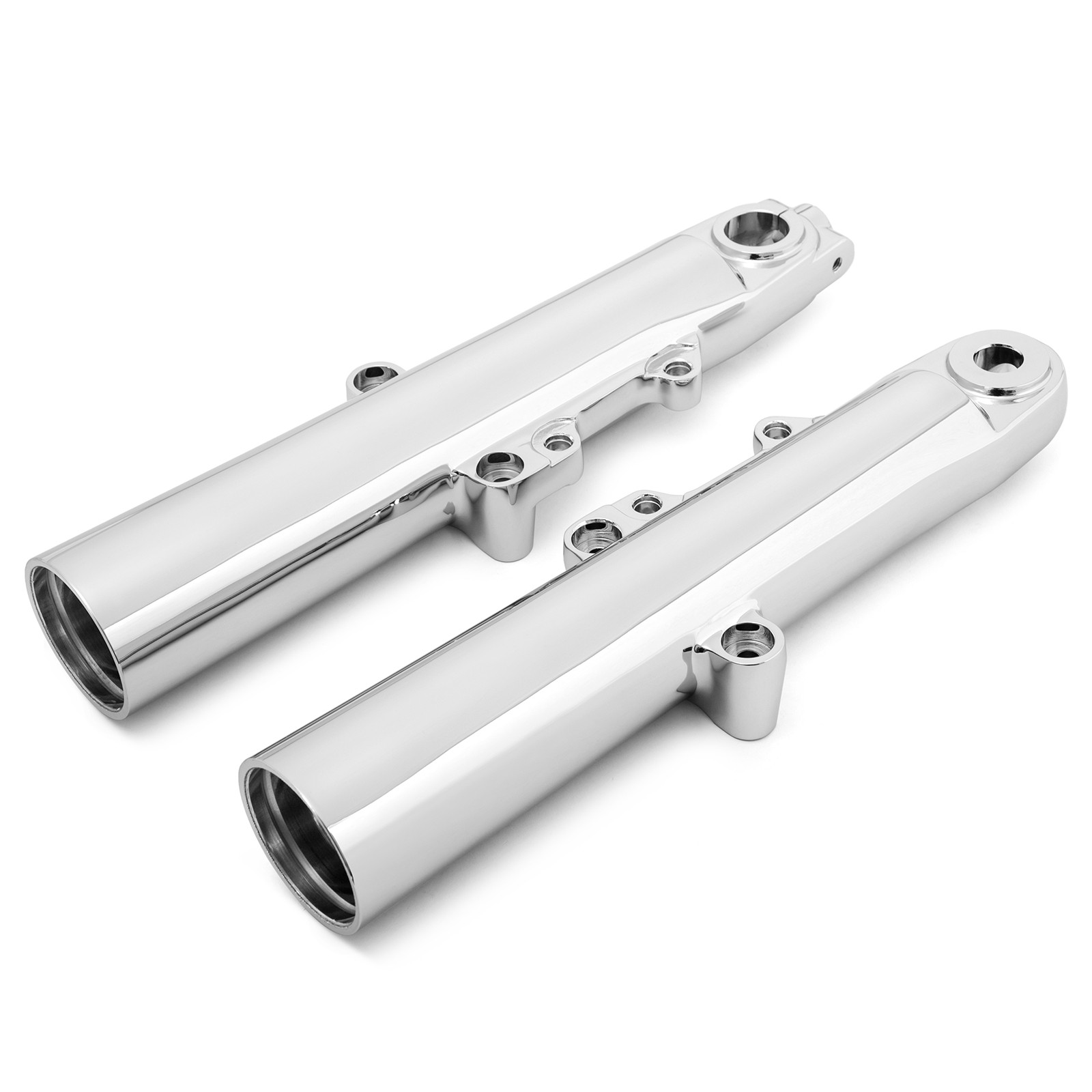 Fork Sliders Lower Legs Chrome for Harley Touring Street Glide FLHX 2014-2023
