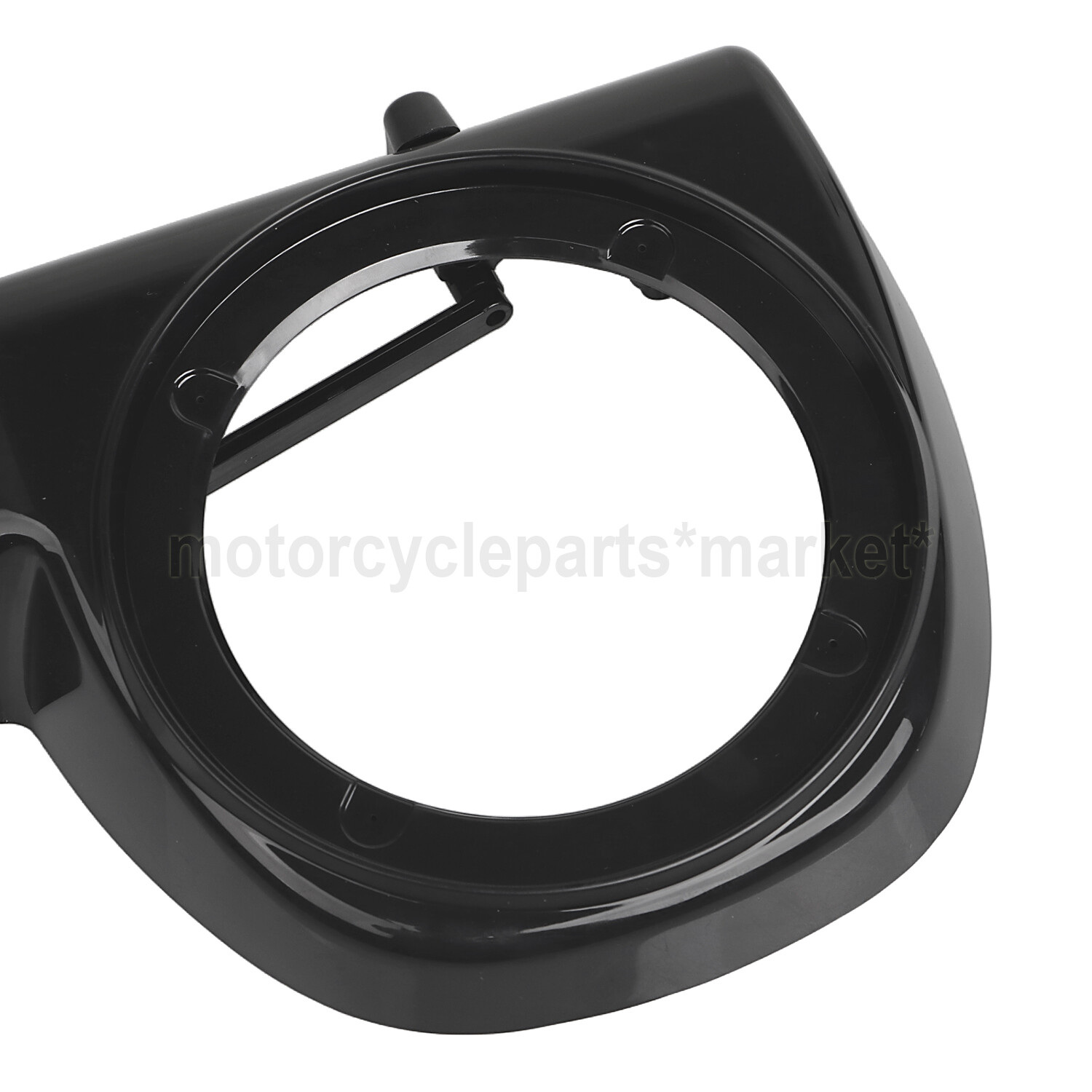 6 1/2″ Speaker Pod Boxes Fit For Harley Street Glide Lower Vented Fairings 14-23