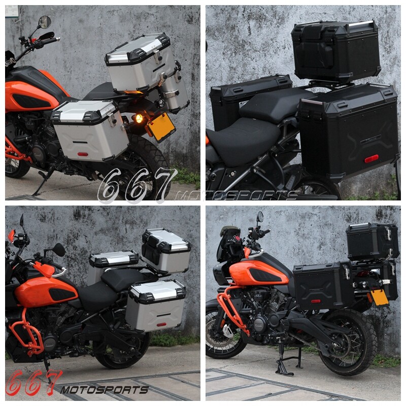 For Harley Pan America RA1250 RA1250S 2021-26 Side Cases Top Case & Mount System