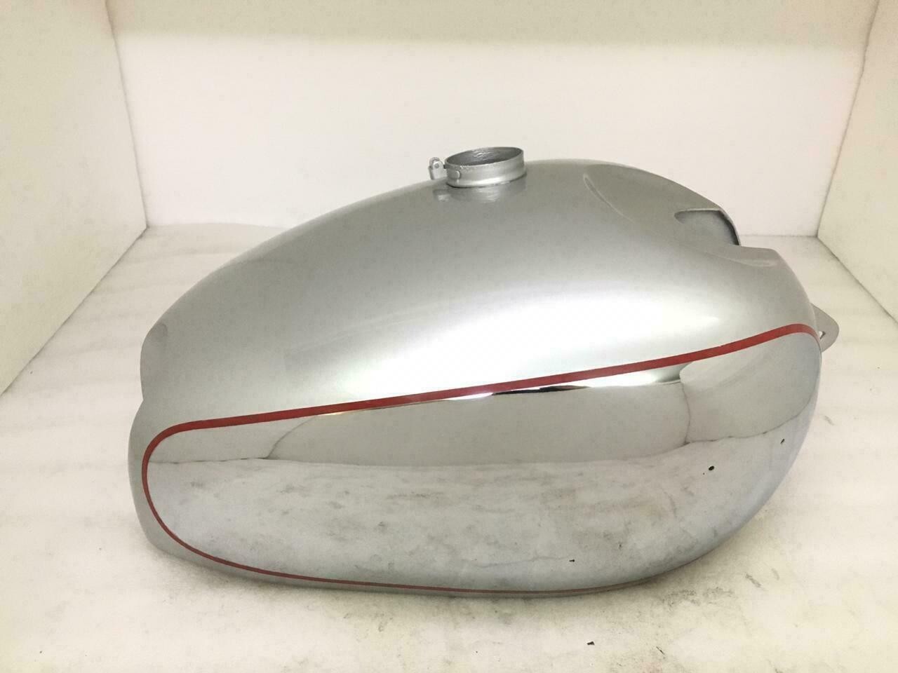 Fit For Panther M100 M120 Chrome And Silver Painted Gas Petrol Tank