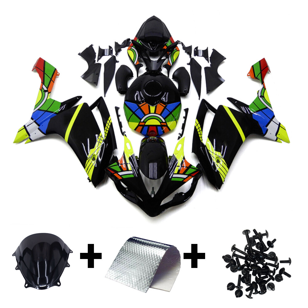 ABS Motorcycle Plastics Bodywork Fairings For Yamaha YZF R1 2007 2008 YZF1000 R1