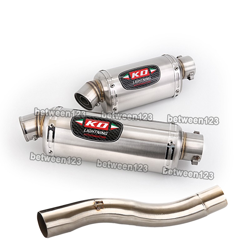 For Ducati Monster797 17-2023 Scrambler Exhaust System Muffler Tube Mid Link Tip