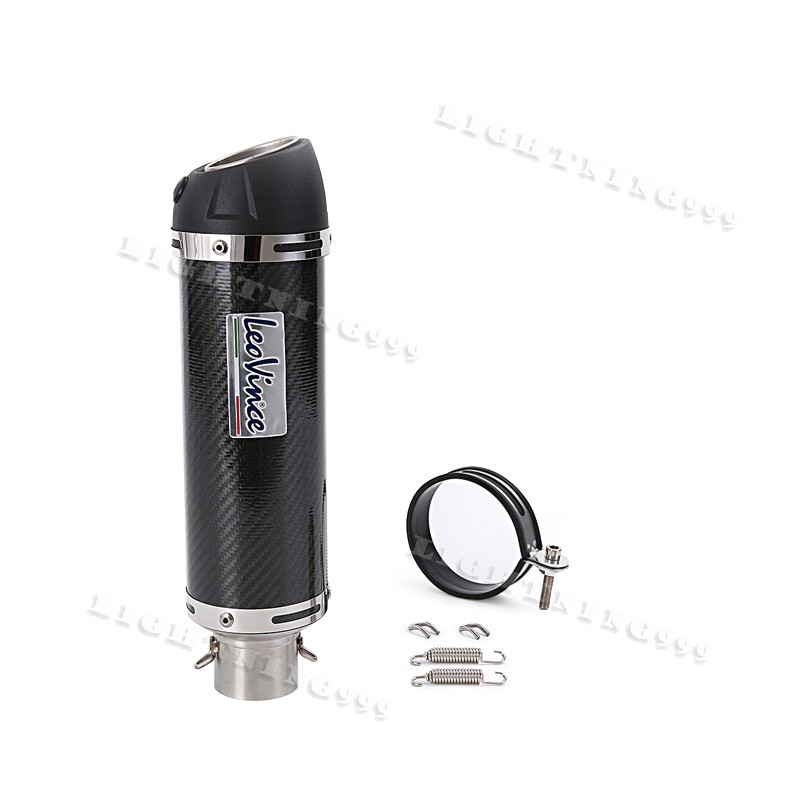 For CF-Moto IBEX 800 2022-2026 Mid Link Pipe With Carbon Fiber Muffler Tips