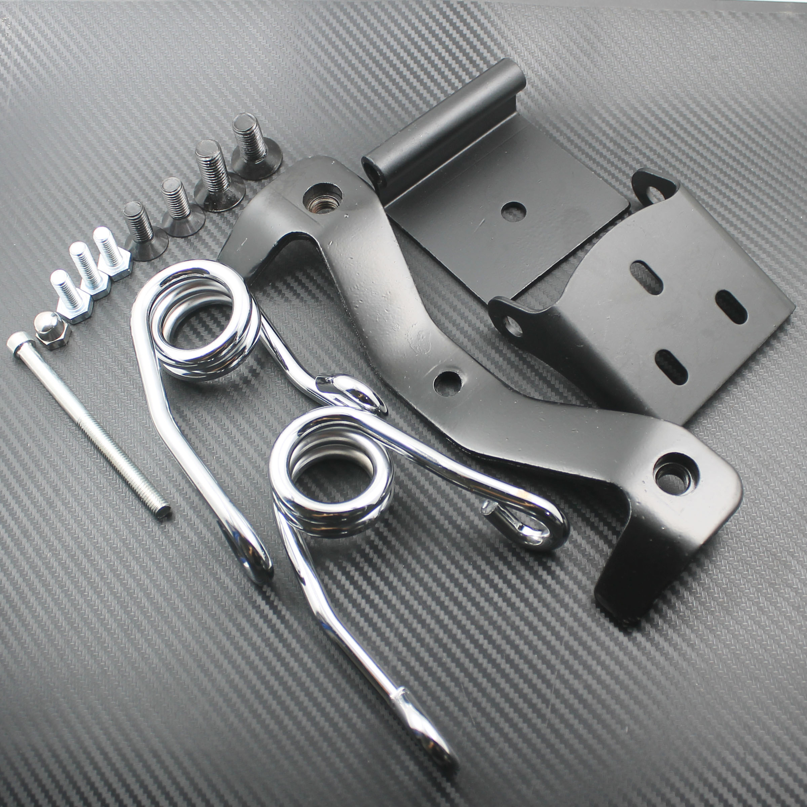Solo Seat Bracket Spring Saddle Mount Kit Fit For Harley Sportster XL1200 883