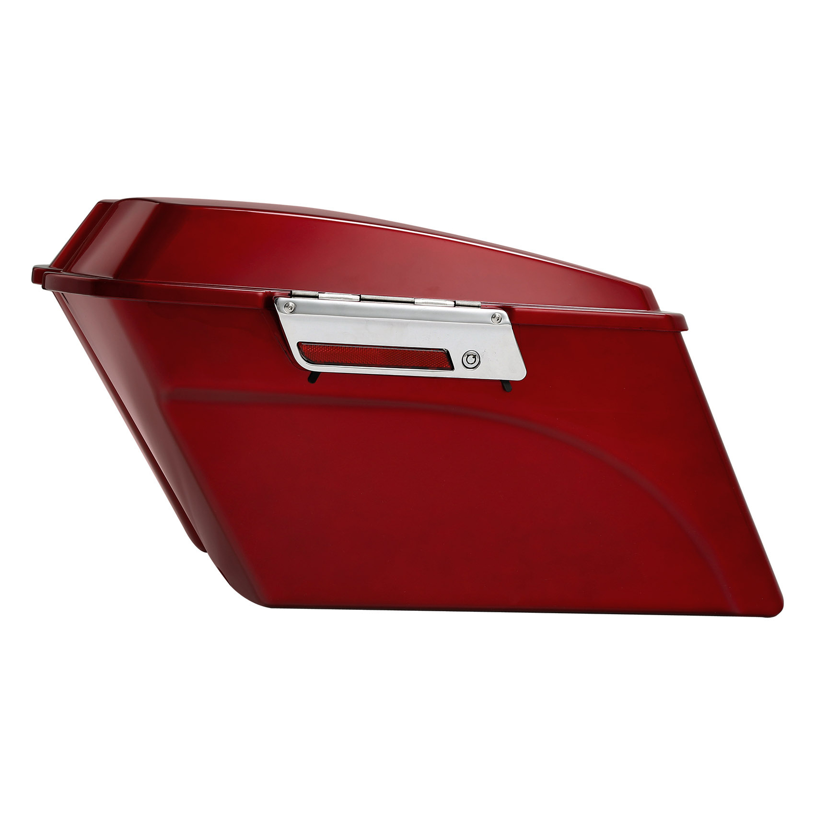 Left & Right Hard Saddlebags Red Fit For Harley Touring Road Glide 94-13