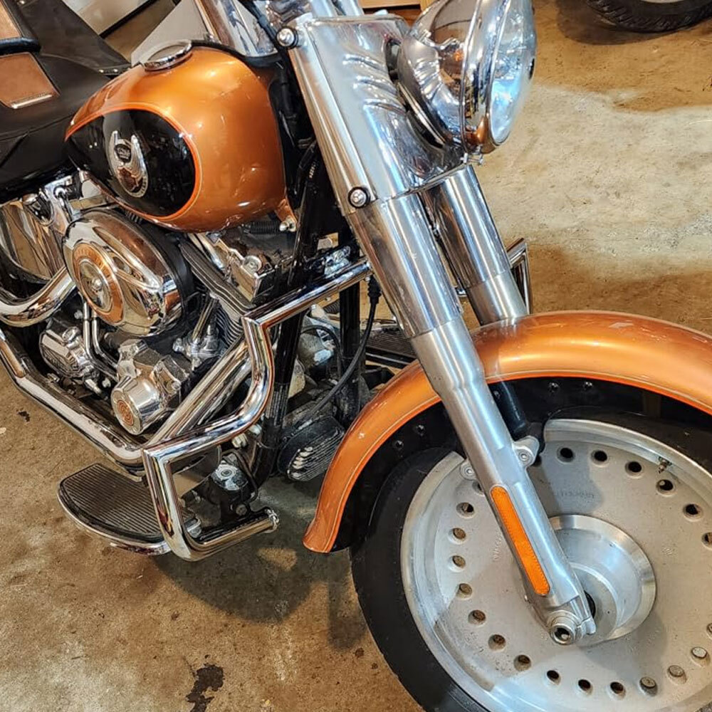 Engine Guard Highway Crash Bar for 2000-2017 Harley Softail FLSTF FLSTC FLSTN
