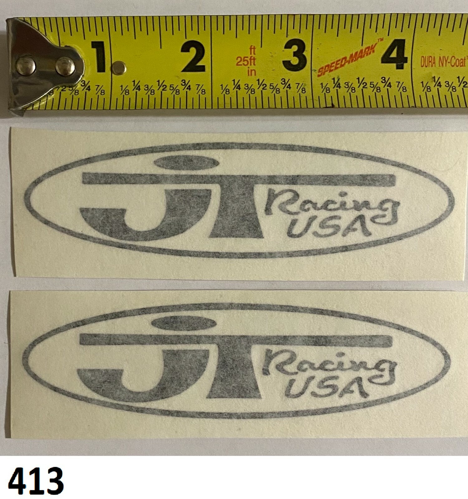 2! JT RACING decal Vintage RM YZ KX CR 125 250 360 400 500 VMX AHRMA Old School