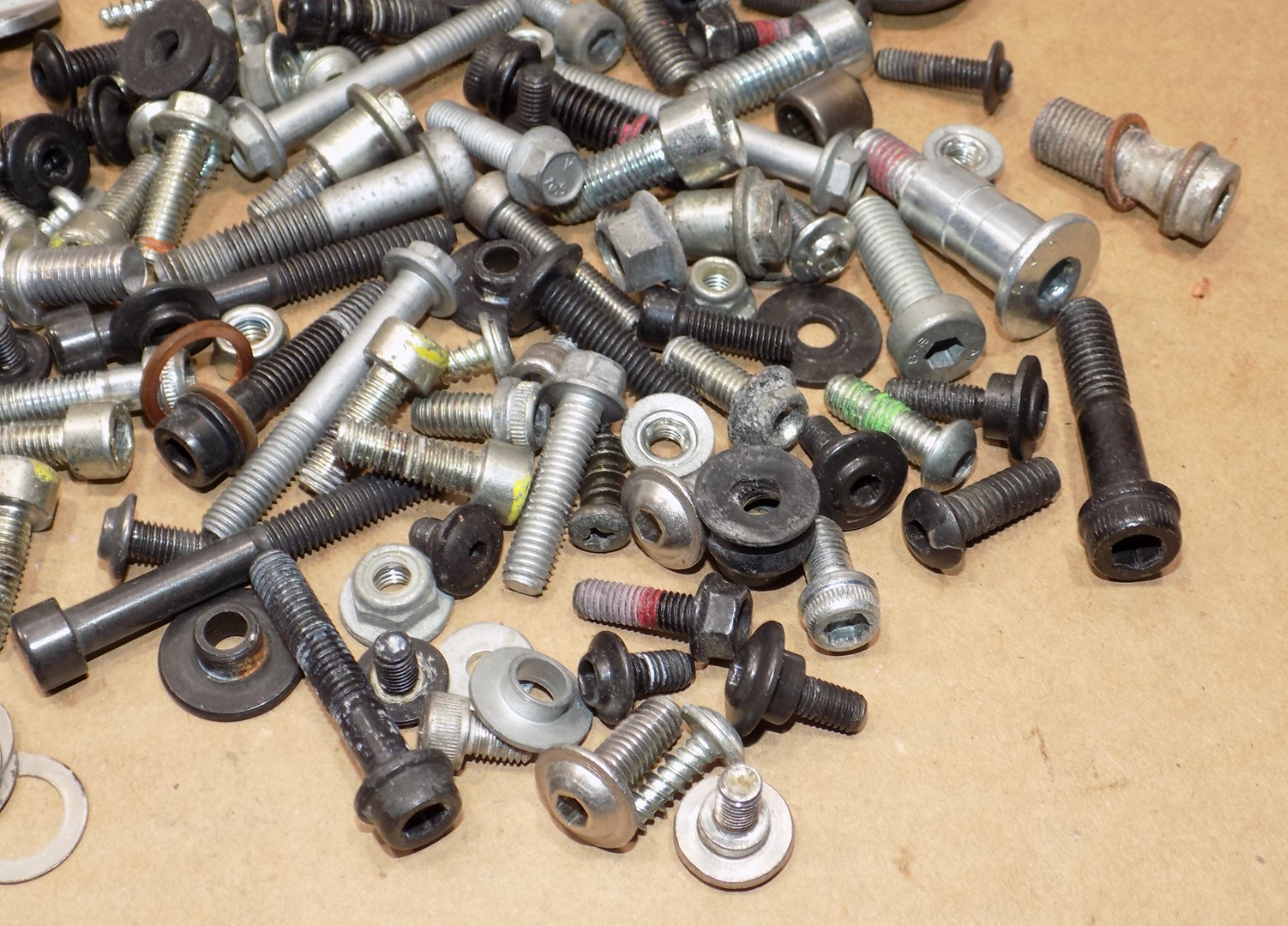 Lot Rubber Grommets Bolts Nuts Spacers Brackets Ducati Panigale V4S 1299 V4 V2