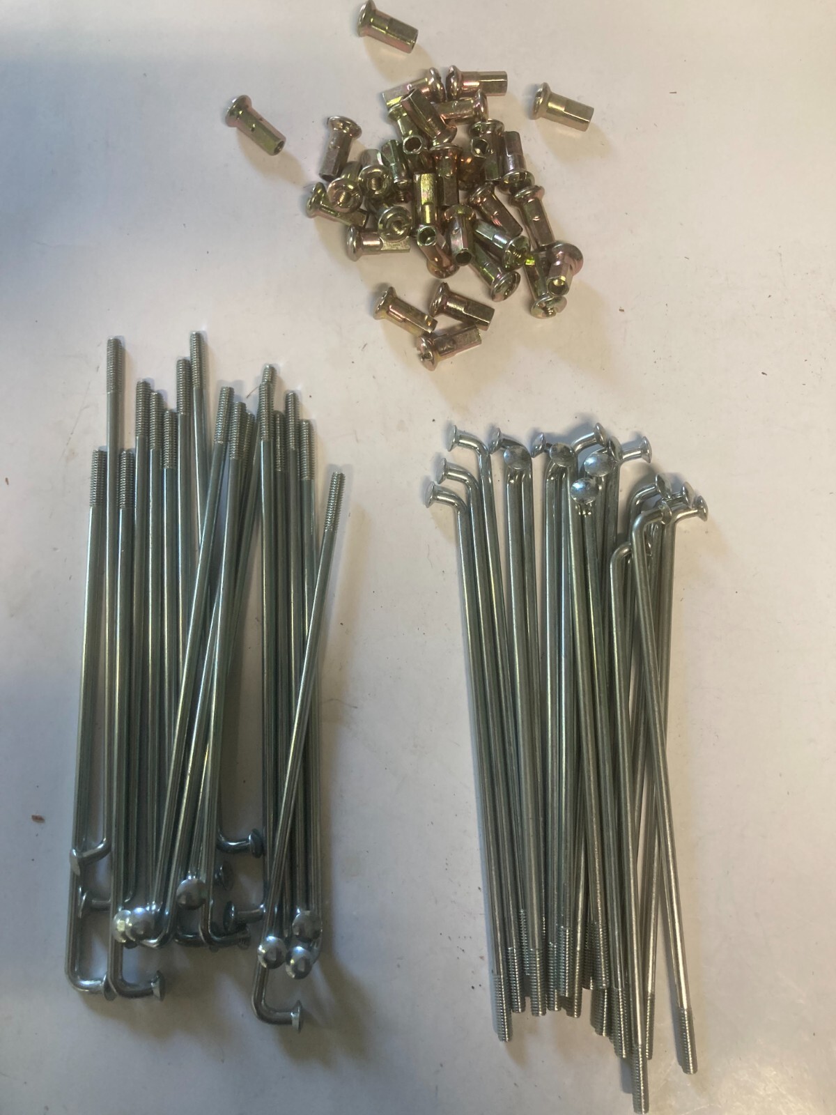 NOS, Yamaha spokes, # unknown, 120mm long, 16 outer and 16 inner, for a smaller
