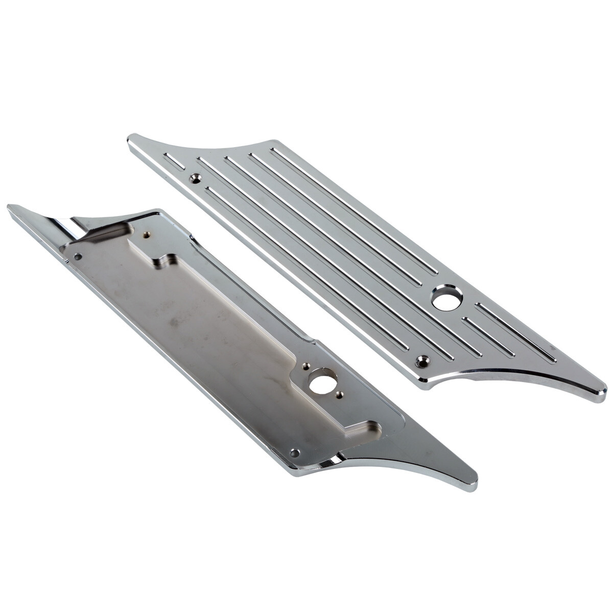 Chrome Saddle Bag Hinge Latch Covers Fit For Harley Electra Road Glide 1993-2013