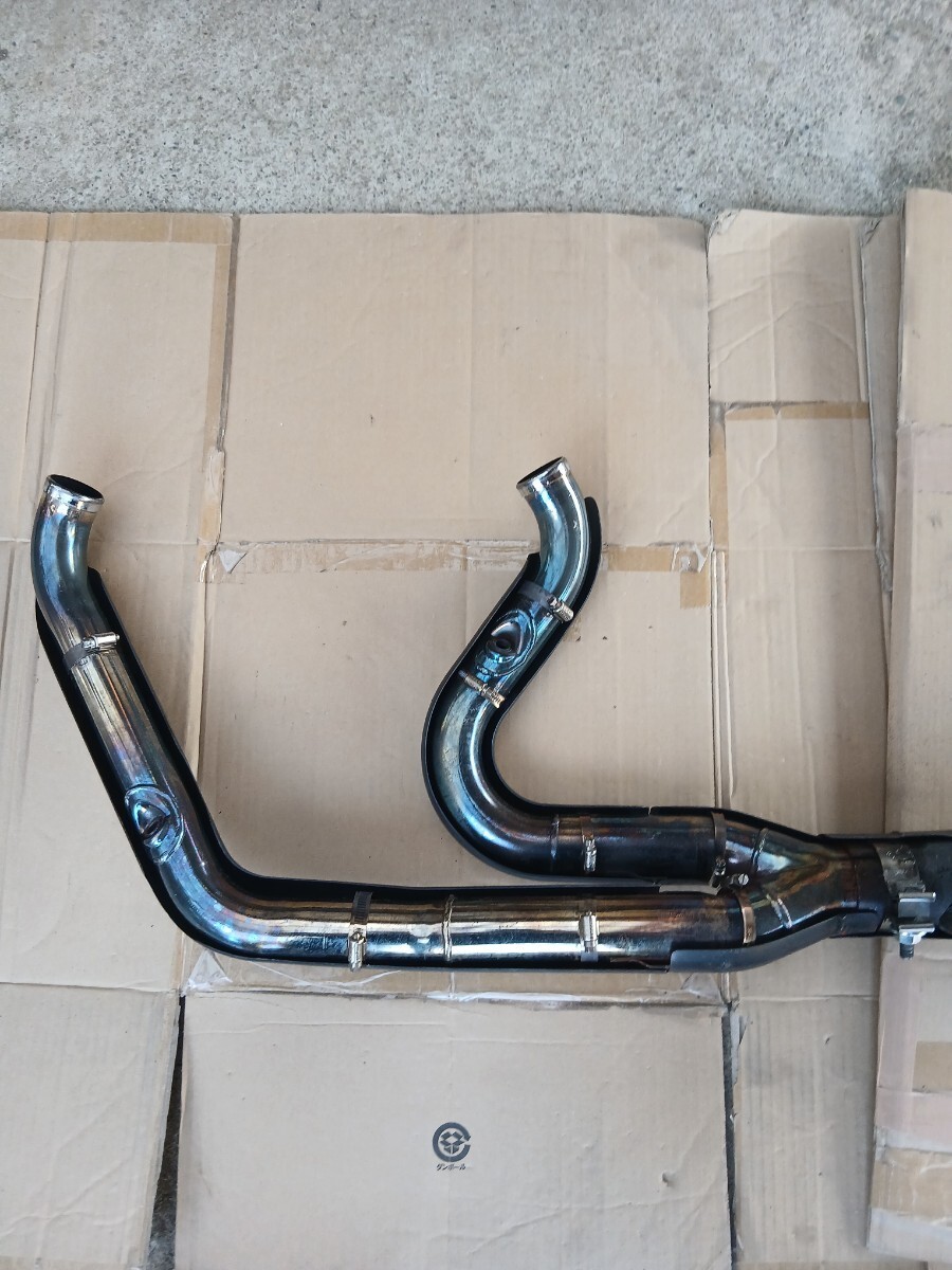 Vance Hines Propipe Softail Black 2-In-1 Heavy Bass Exhaust