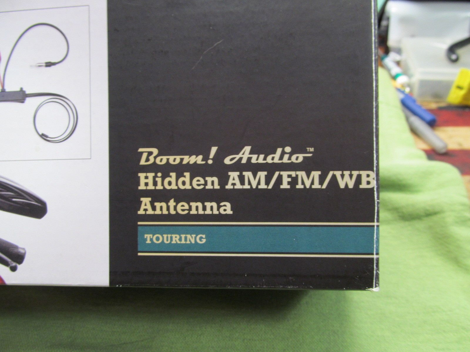 Harley Davidson Boom! Audio AM/FM/WB Hidden Antenna 1998-2013 Touring & Trike