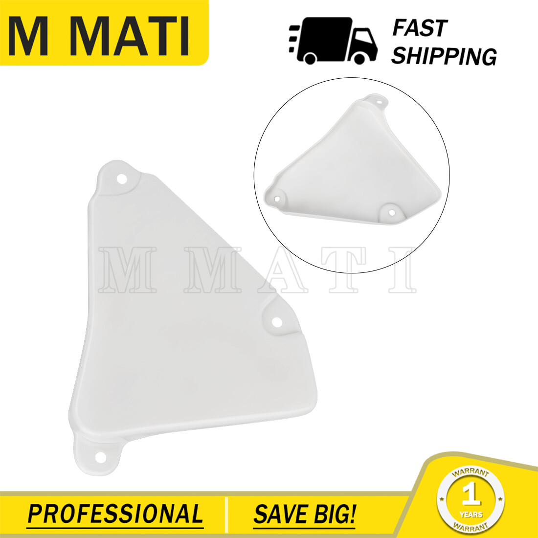 White Side Panels Covers Fender Plastic Body For Honda 1984-2002 XR200R XR250R