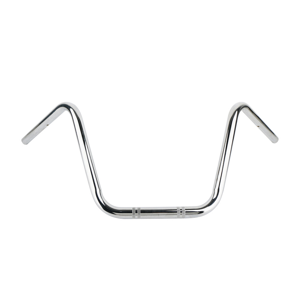 Universal Motorcycle Handlebars 7/8″ 22mm Drag Bar 9.8in High-Rise For Cruiser