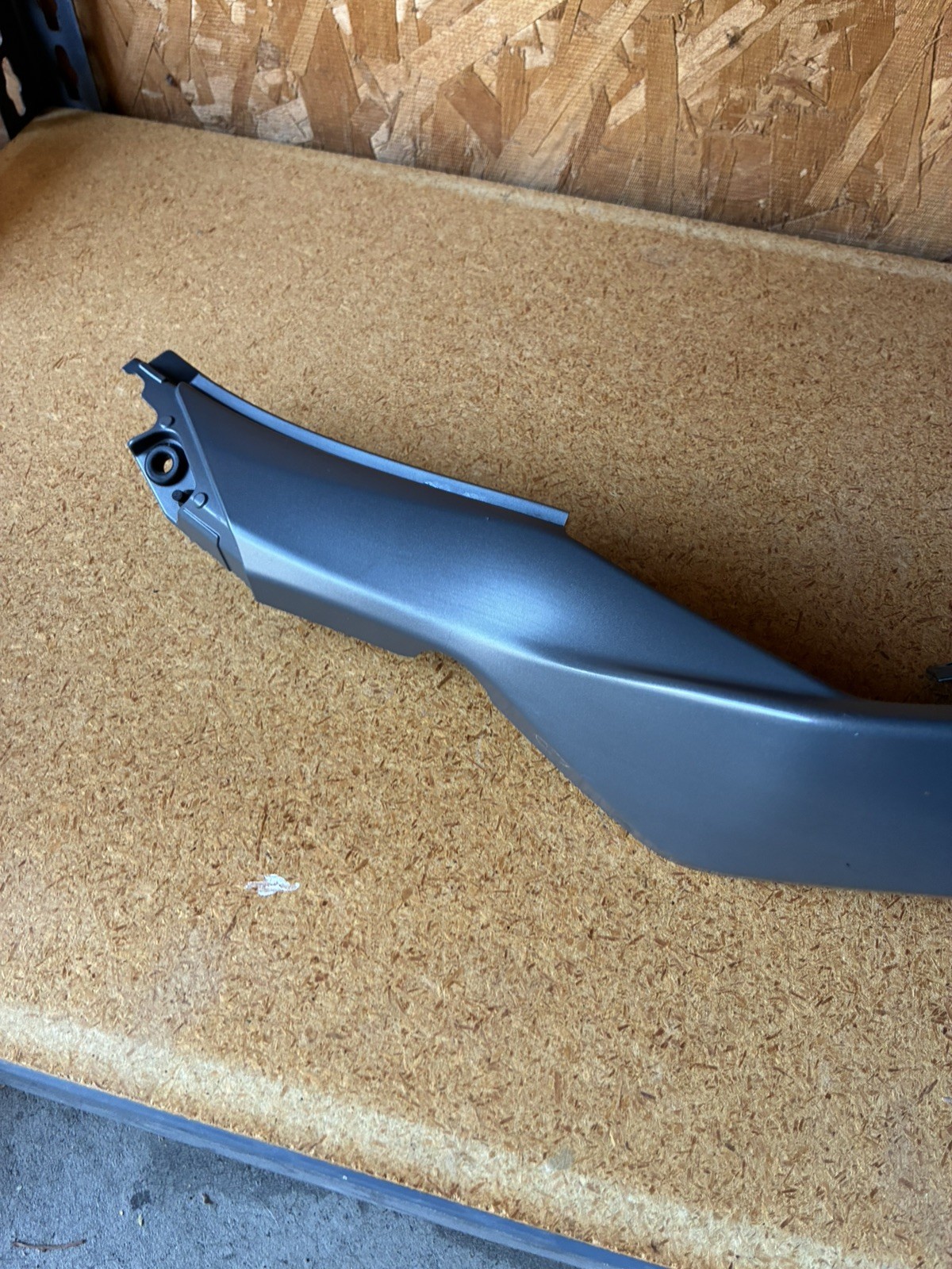 2019-2025 Kawasaki Ninja ZX-6R Left Rear Tail Fairing Cowl OEM 36041-0051 GREY