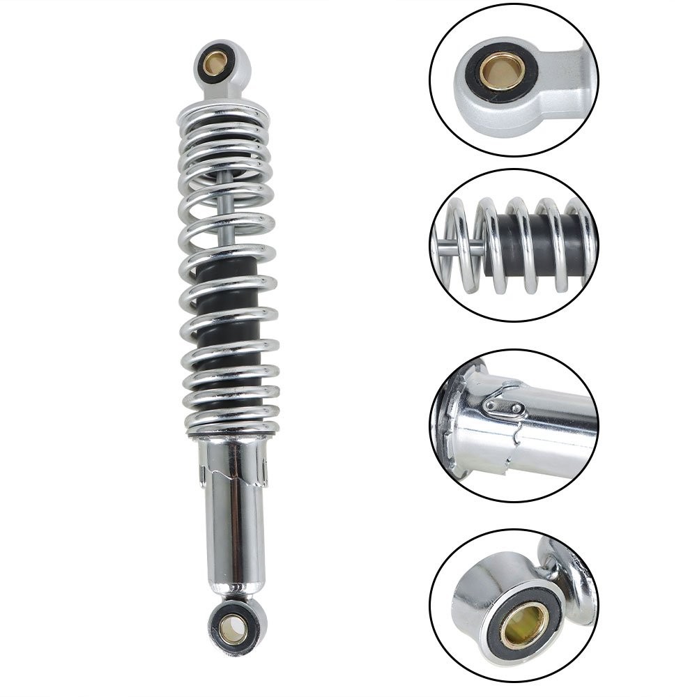 For Sportster XL883 1200 72 48 1979-2012 Pair Chrome Rear Shocks Absorber 320mm