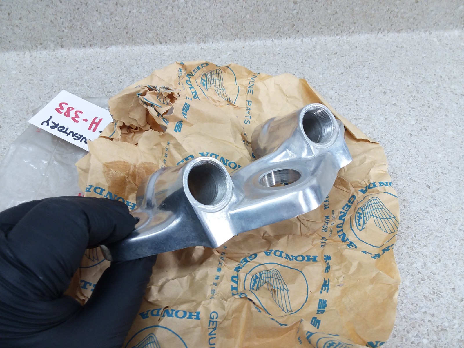 VTG NOS 1968-1971 Honda Trail Z50 CT70 Top Handlebar Holder Crown #53131-098-670