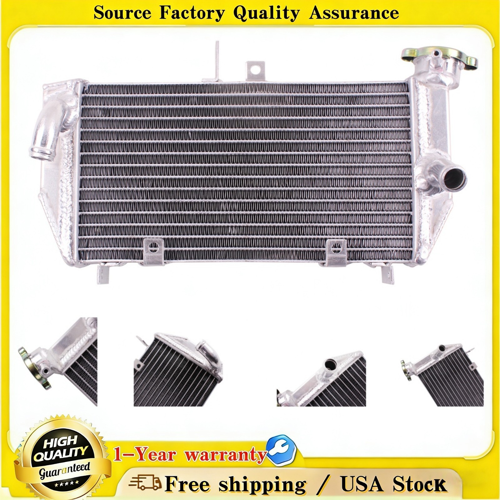 For Yamaha YZF R3 YZFR3 2015-2025 2020 2019 2018 2017 2016 Cooling Radiator