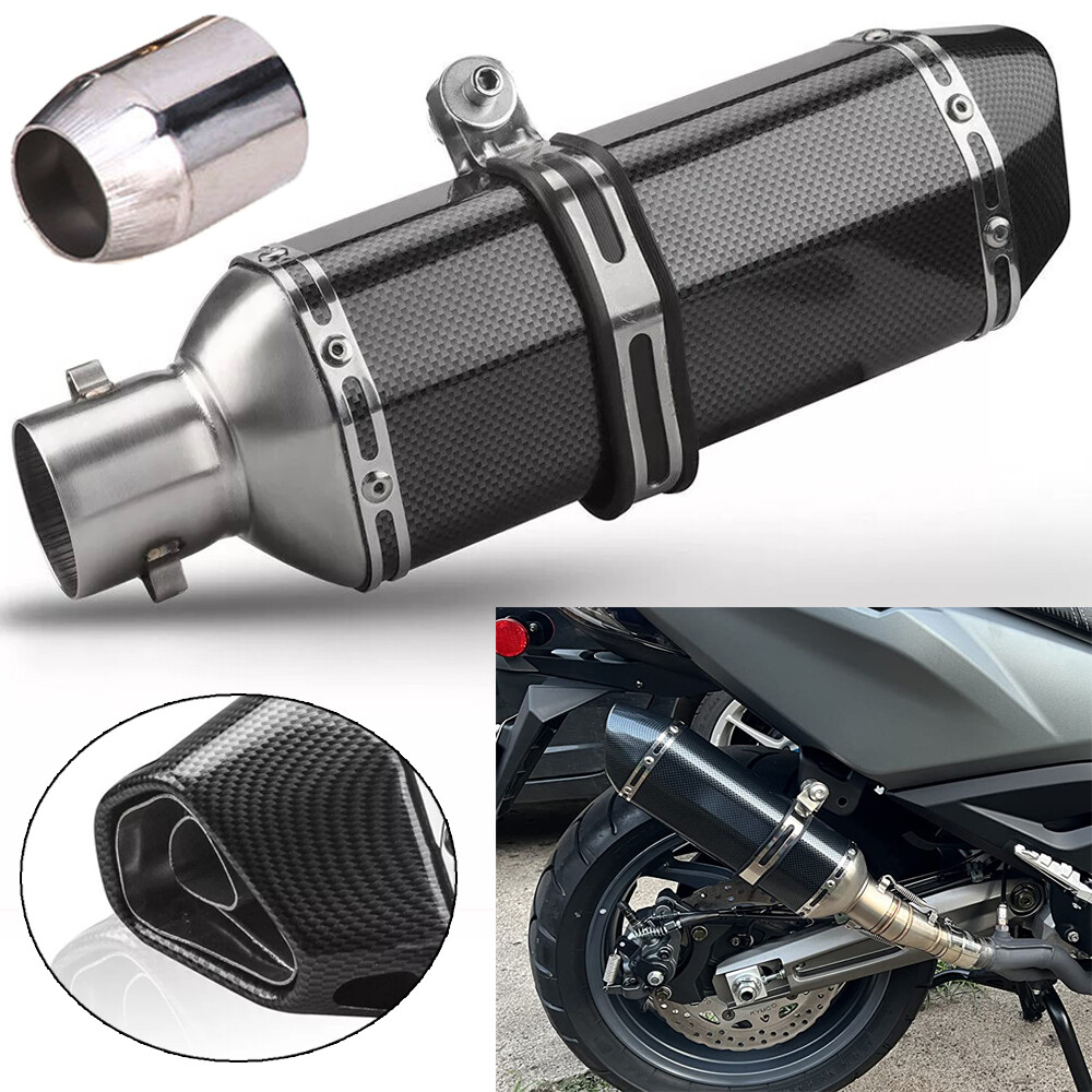 Universal Motorcycle Exhaust Muffler Pipe with DB Killer Slip On Exhaust 38~51mm