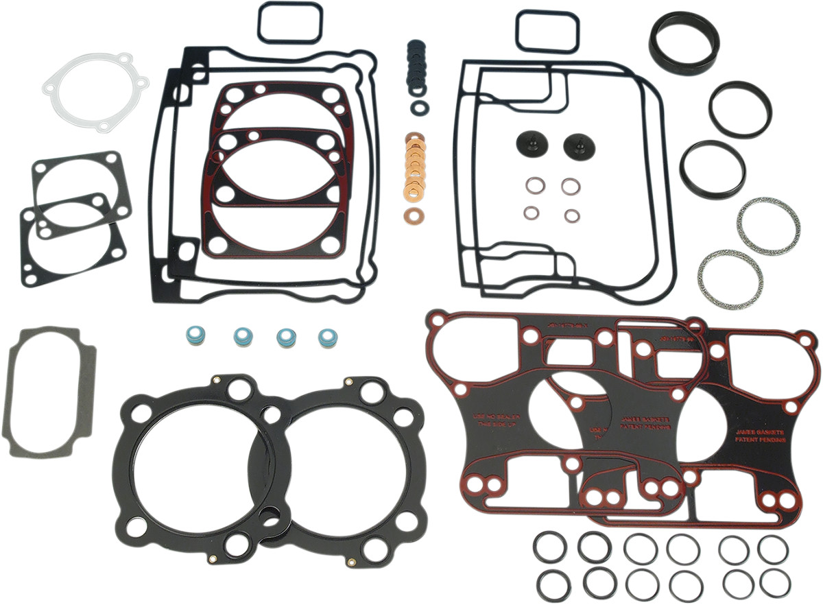 James Gasket Top End Gasket Set 17040-92-MLS 3 1/2″ Bore – Rubber Steel