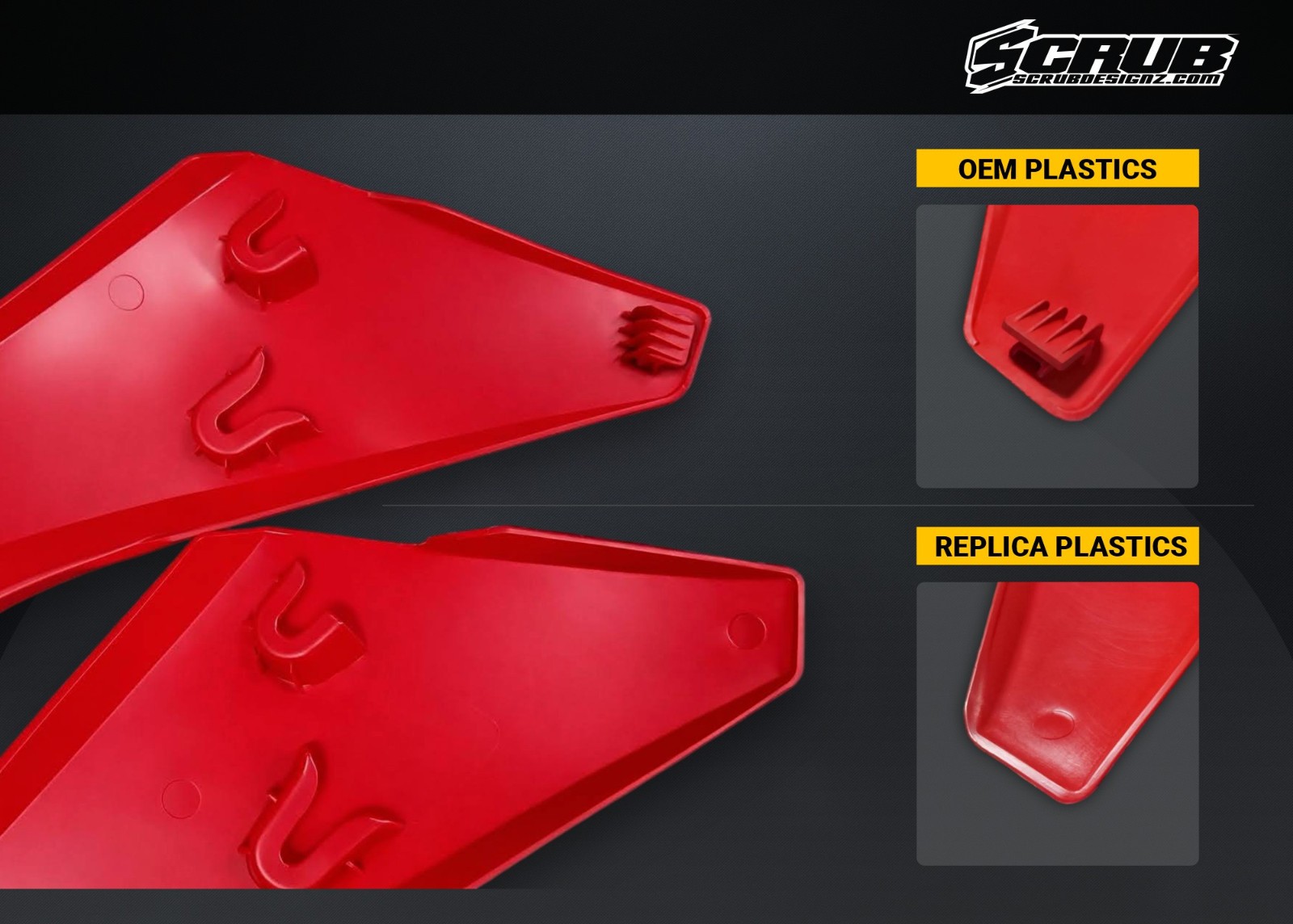 Gas Gas 2024 MC MC-F MX Original Black Plastics kit GASGAS