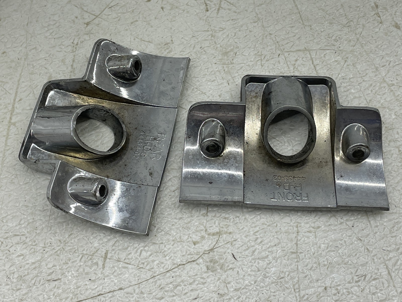 04-06 HARLEY-DAVIDSON SPORTSTER 883 ENGINE MOTOR CHROME PUSHROD SIDE COVERS TRIM