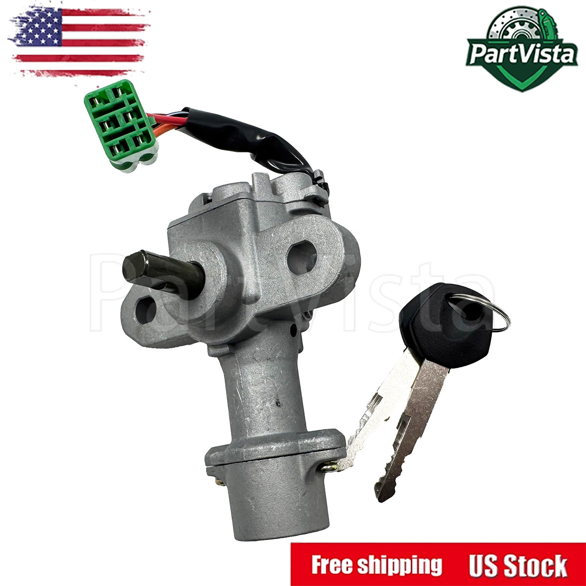 New For 2001-2004 Suzuki Volusia 800 VL800 Ignition Switch Assembly with 2 Keys