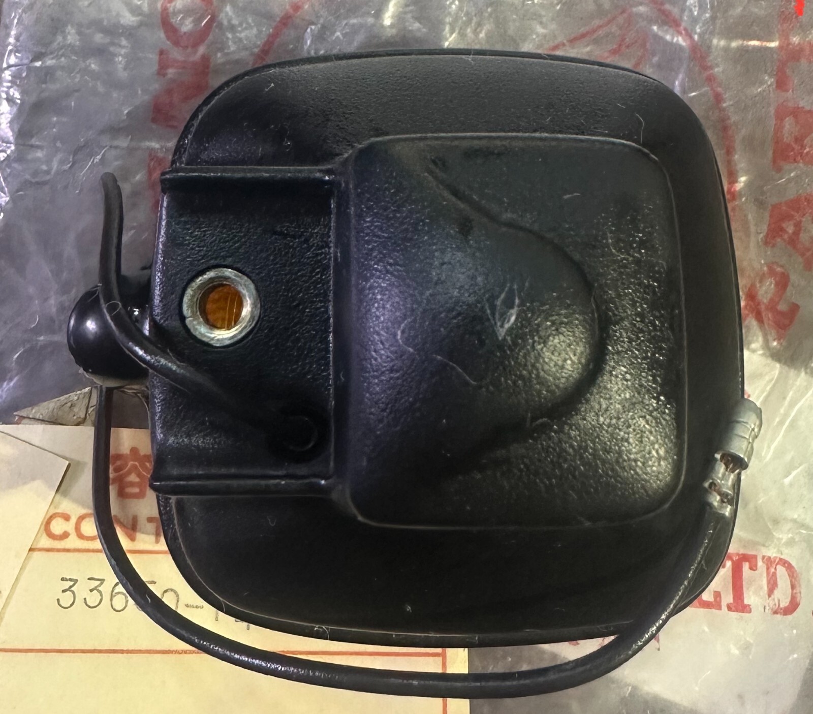 *1EA OEM HONDA LEFT FRONT BLINKER WINKER ASSY FITS GL125 ’81 33650-149-770