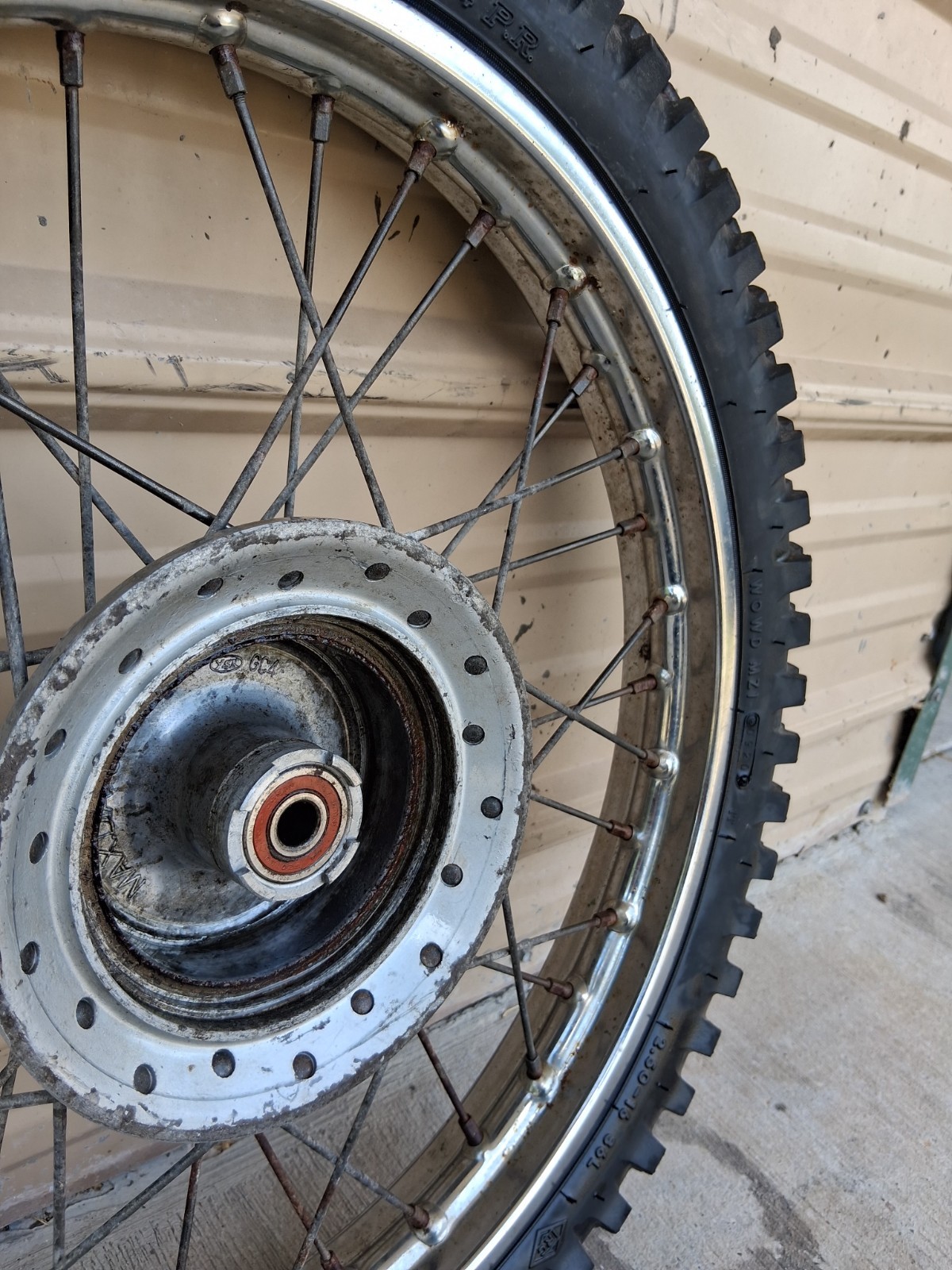 Honda 2009 CRF80 Front Wheel 04-13 CRF80F OEM Original *READ DESCRIPTION*