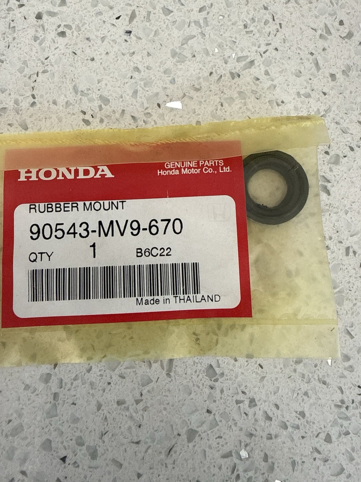 Genuine Honda Camshaft Valve Cover Rubber Mounting Seal 90543-MV9-670 BRAND NEW