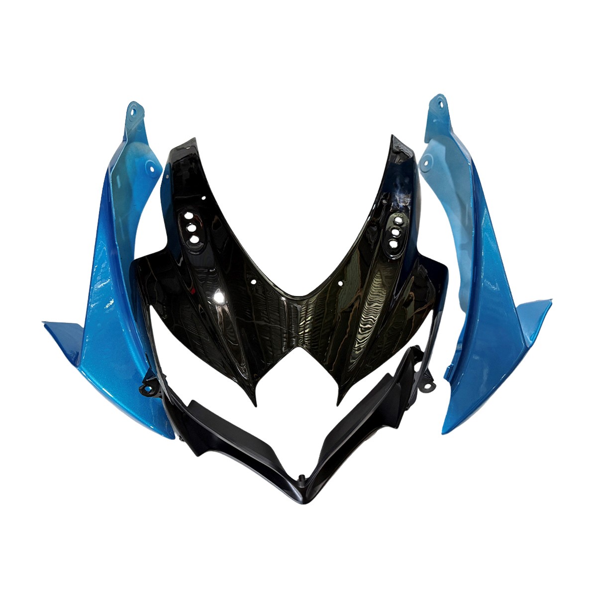 Blue Grey Black Fairings Kit for Suzuki 2008 – 2010 GSXR600 GSXR750 K8 Bodywork